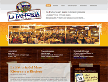 Tablet Screenshot of fattoria.net